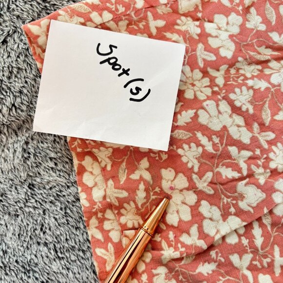 Faherty Renata Jumpsuit Medium Floral Fairy Coquette Festival Boho Western 19143 - Picture 4 of 13